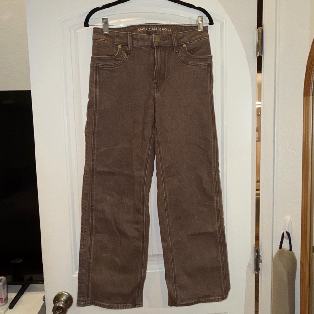 American Eagle | AE Stretch High-Waisted Stovepipe Jean | Size 0 Short
